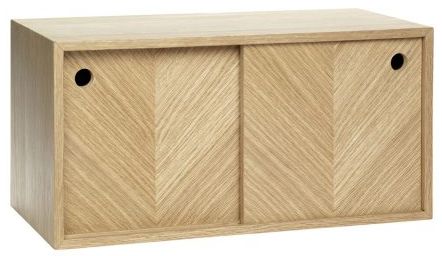 Hylly 'Herringbone' - Luonnon