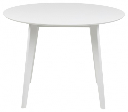 Ruokapöytä 'Ärsjö' Pyöreä 105cm - Valkoinen