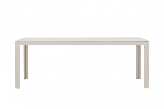 Ruokapöytä 'Mirko' 205x74cm - Beige