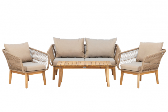 Sohvaryhmä 'Chania' - beige/luonnonvärinen