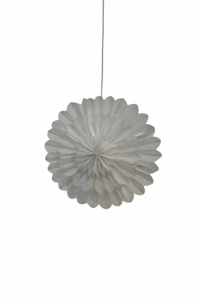 Adventtitähti 'Lotus' 45cm - Valkoinen