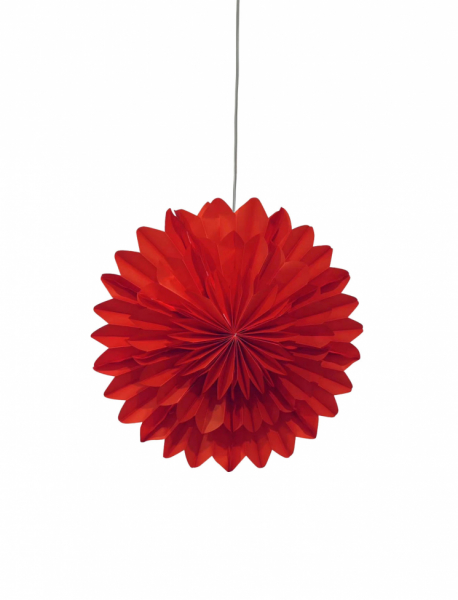 Adventtitähti 'Lotus' 45cm - Punainen
