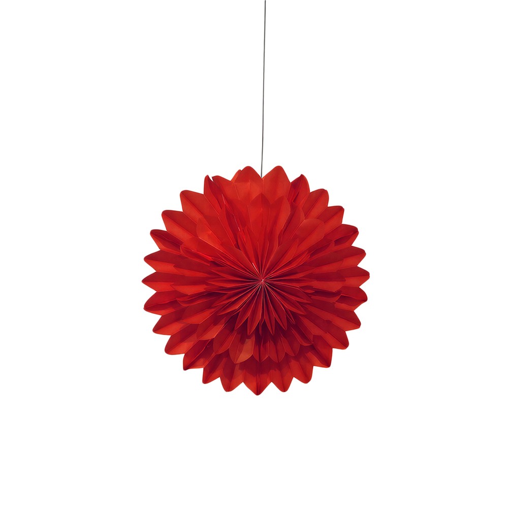 Adventtit&auml;hti 'Lotus' 45cm - Punainen