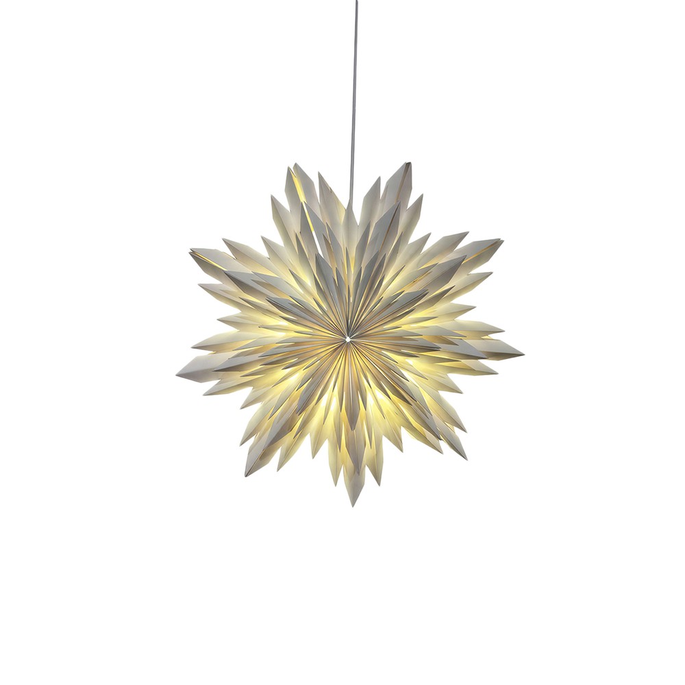Adventtit&auml;hti 'Oslo' 45cm - Valkoinen