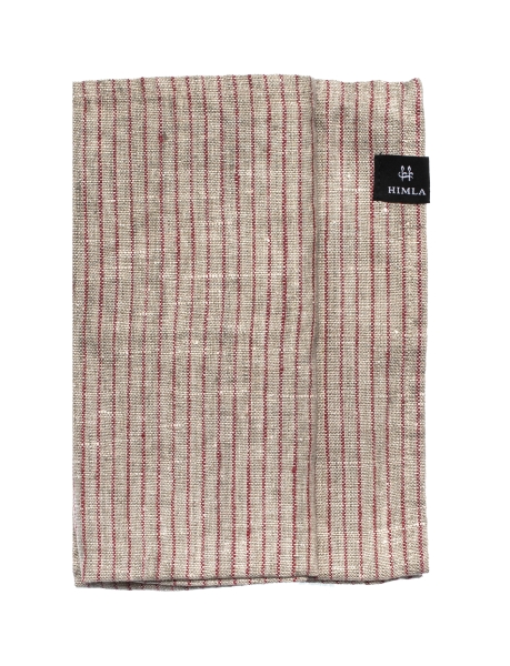 Servetti 'Linus' 45x45 - Punainen/Musta