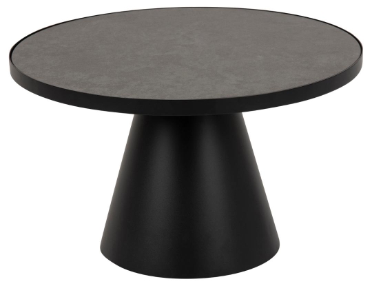 Soittopöytä 'Soli' 65cm - Musta