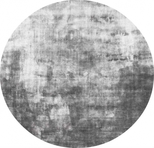 Pyöreä matto 'Jodhpur' - Harmaa