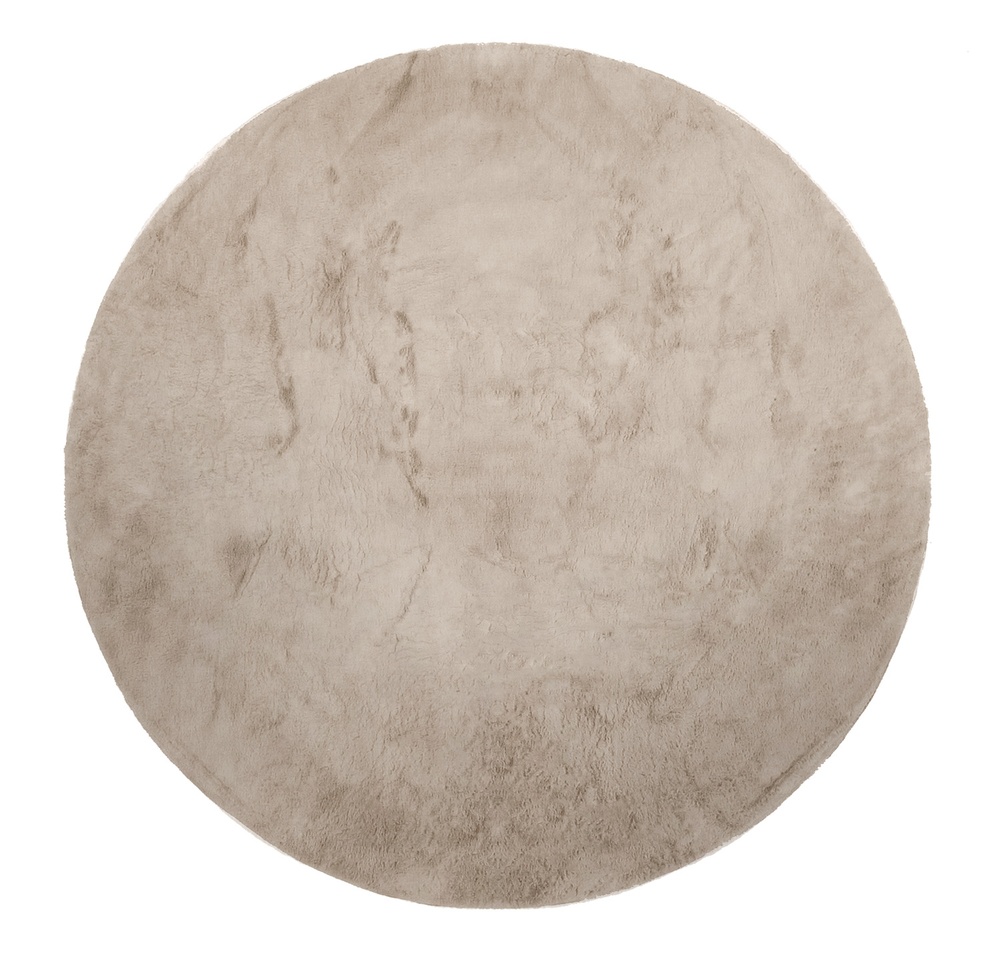 Pyöreä matto 'Aranga Super Soft Fur' - Vihreä