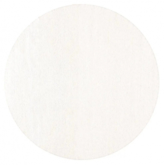 Pyöreä matto 'Hamilton' - Valkoinen