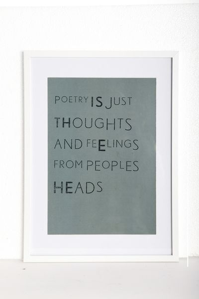 Taulu 'Poetry'