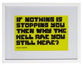 Taulu 'If Nothing is Stopping..'