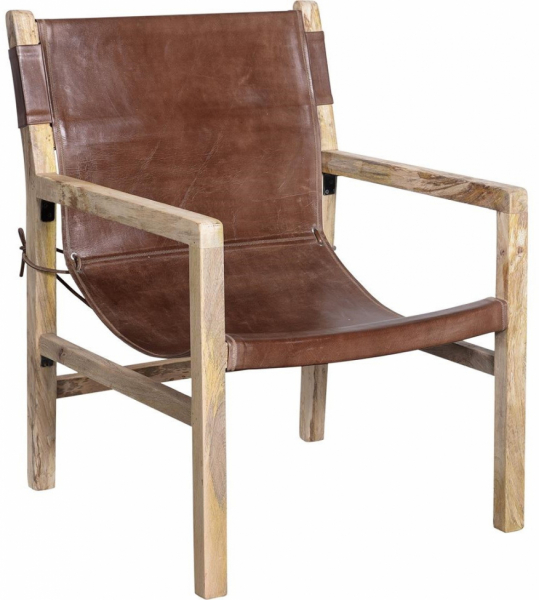 Lounge-tuoli 'Blixen' - Ruskea