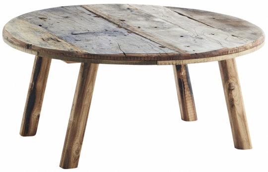 Sivupöytä 'Wooden' - Luonnollinen