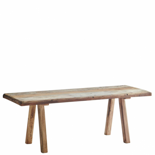 Puupenkki 'Recycled' - Luonnollinen/kierrätetty puu