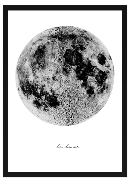Juliste - 'La Lune'