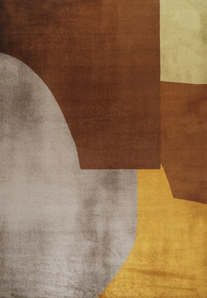 Matto 'Savelle' 200x280 cm - Ruskea/Keltainen