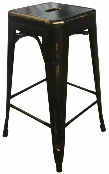 Jakkara 'Montmartre' 65cm - Vintage Musta