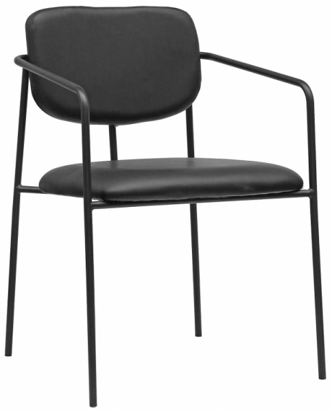 Käsinojatuoli 'Ebba' - Musta