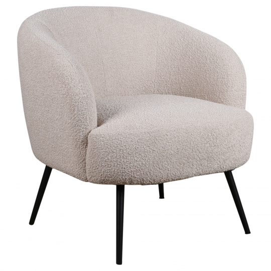 Tuoli 'Capri' - Beige/Bouclé