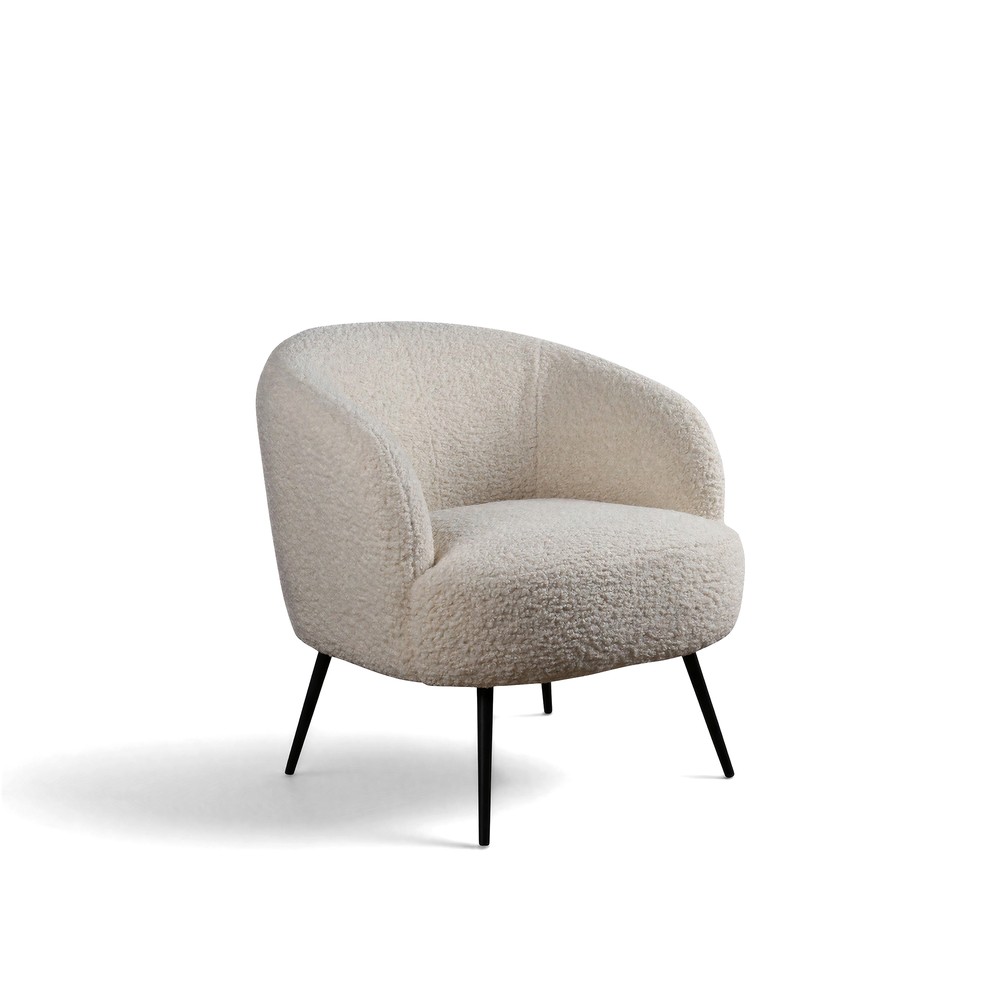 Tuoli 'Capri' - Valkoinen/Boucl&eacute;