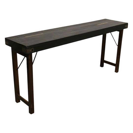 Sivupöytä Vintage 170x40cm - Musta