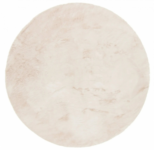 Pyöreä matto 'Arnaga Super Soft' 80cm - Beige
