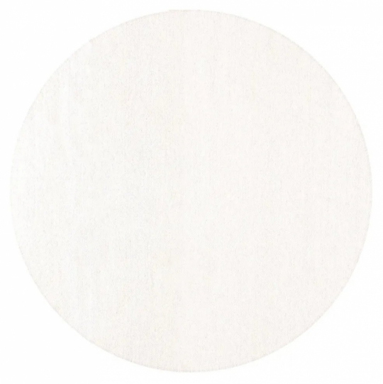 Pyöreä matto 'Hamilton' 120cm - Valkoinen