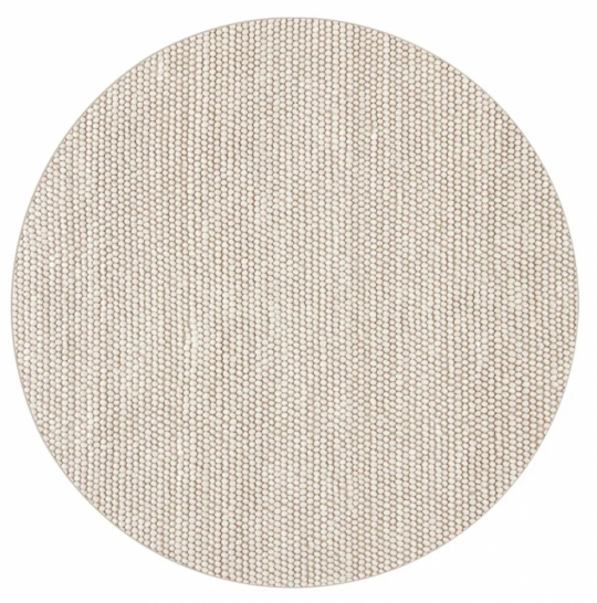 Pyöreä matto 'Avafors' 240cm - Beige