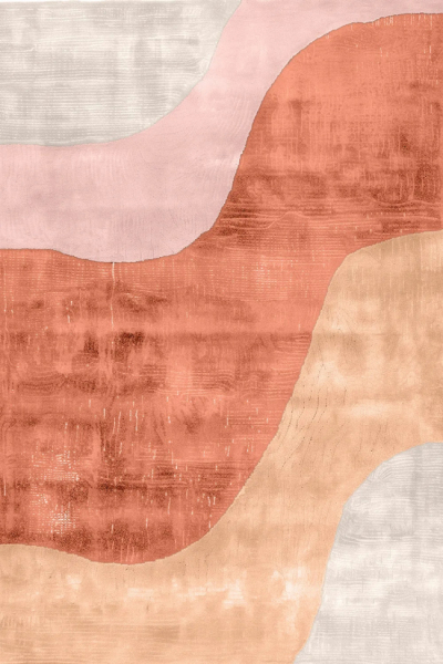 Wiltonmatto 'Barcelona' 240x340cm - Samppanja/Oranssi