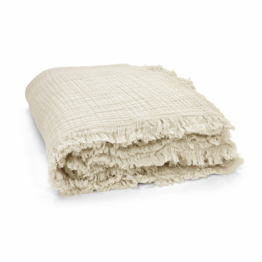 Musliinipeitto 'Dorena' 130x170cm - Harmaa