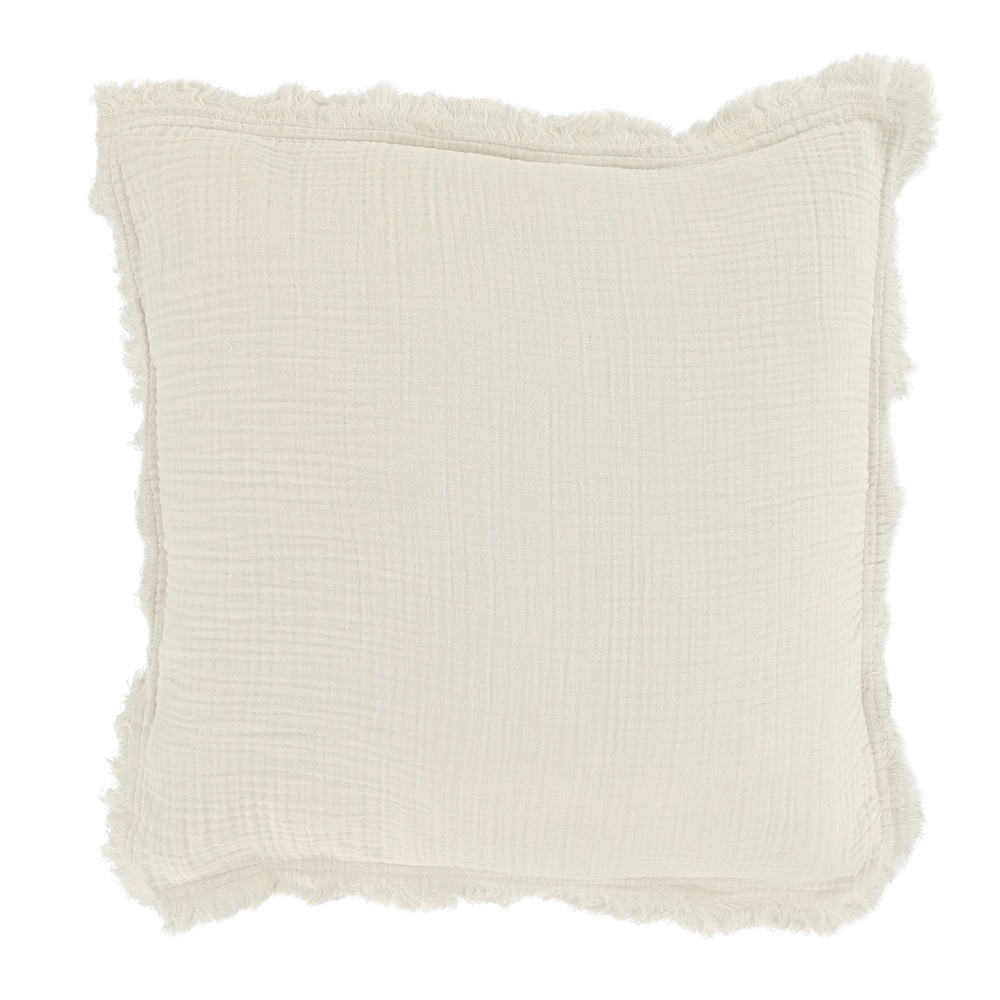 Tyynynpäällinen 'Dorena' 45x45cm - Valkoinen