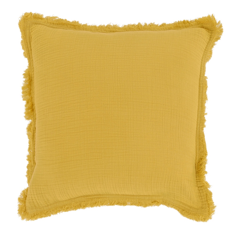Tyynynpäällinen 'Dorena' 45x45cm - Keltainen