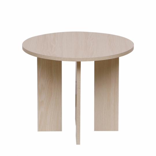 Pöytä 'Créme' Pyöreä 55 cm - Luonto