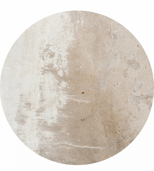 Pyöreä matto 'Bornos' 160cm - Vaaleanbeige/Harmaa
