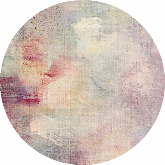 Pyöreä matto 'Mogoro' 120cm - Monivärinen