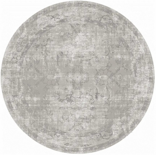 Pyöreä matto 'Gombalia' 120cm - Harmaa