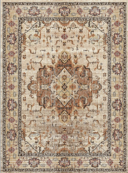 Wiltonmatto 'Siliana' 240x340cm - Beige