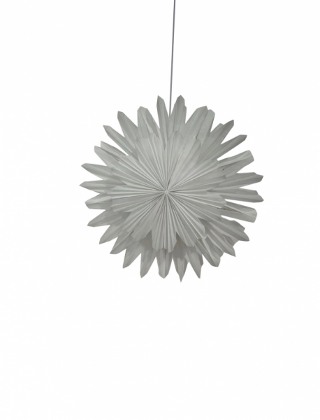 Adventtitähti 'Lucia' 60cm - Valkoinen