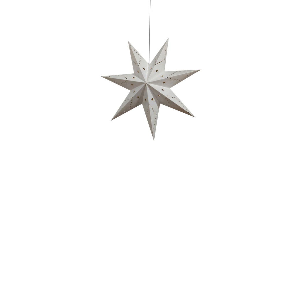 Adventtit&auml;hti 'Skimra' 45cm - Valkoinen