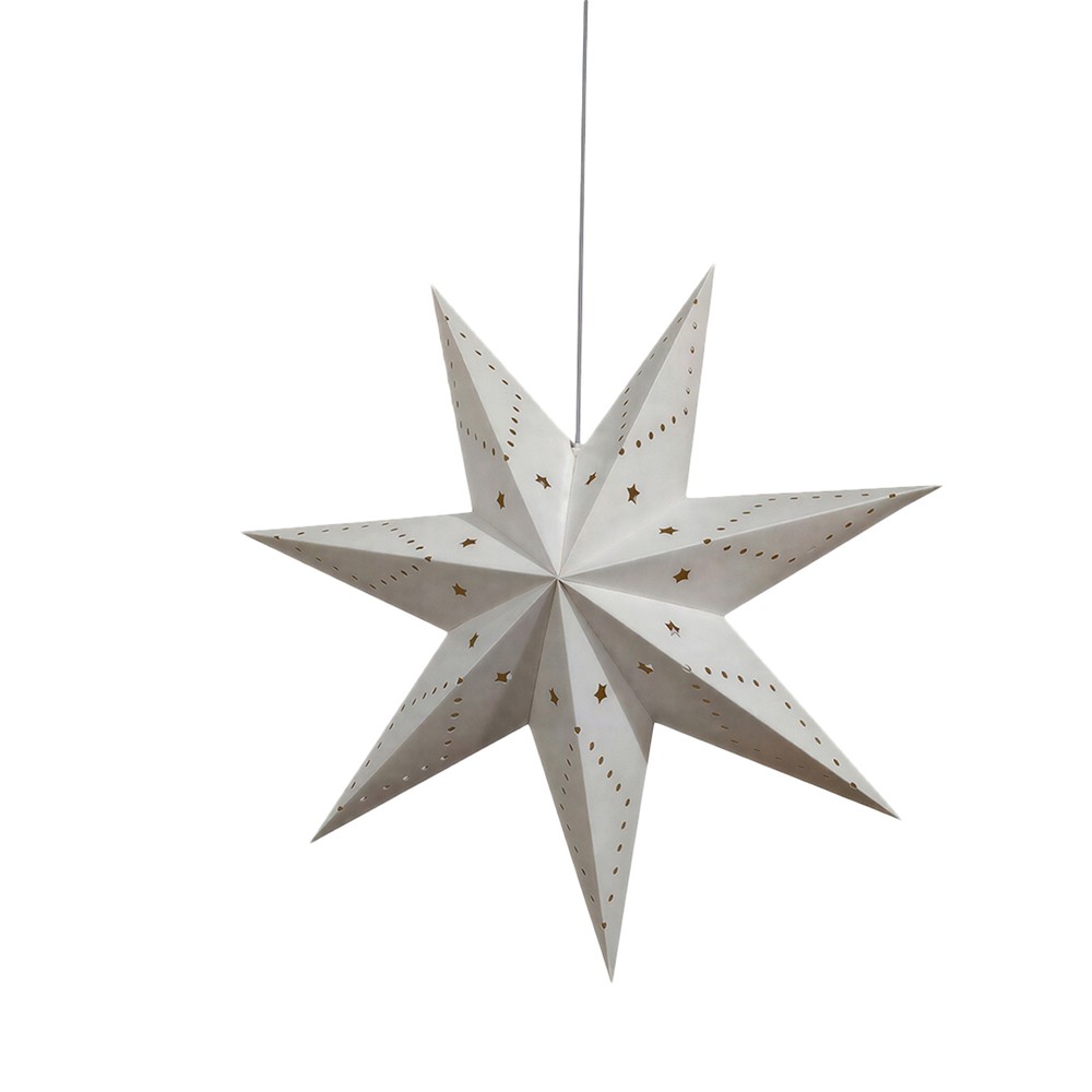 Adventtit&auml;hti 'Skimra' 45cm - Valkoinen