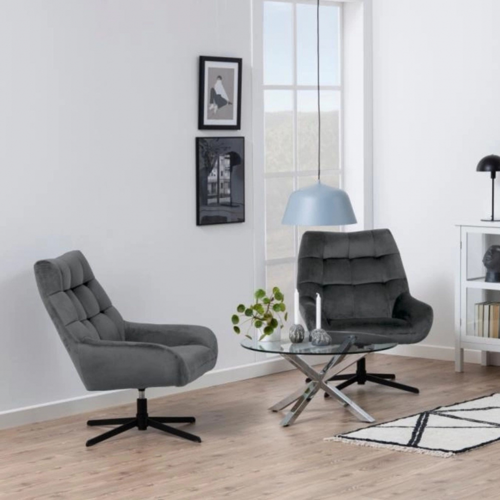 Nojatuoli 'Paris' - Harmaa