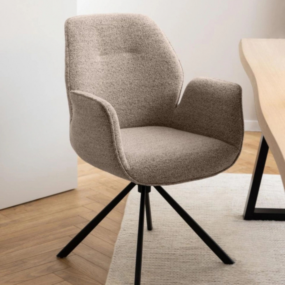 Tuoli 'Bjuv' - Tumma beige