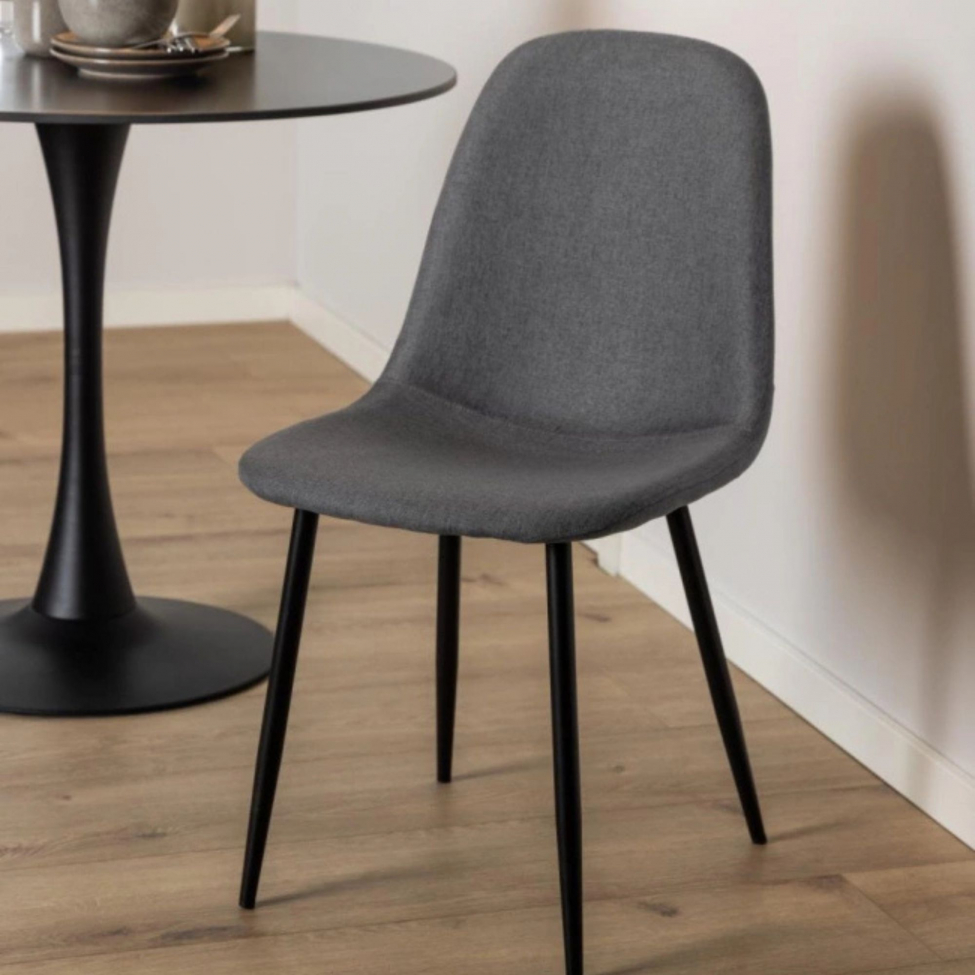 Tuoli 'Gal' - Harmaa/Musta