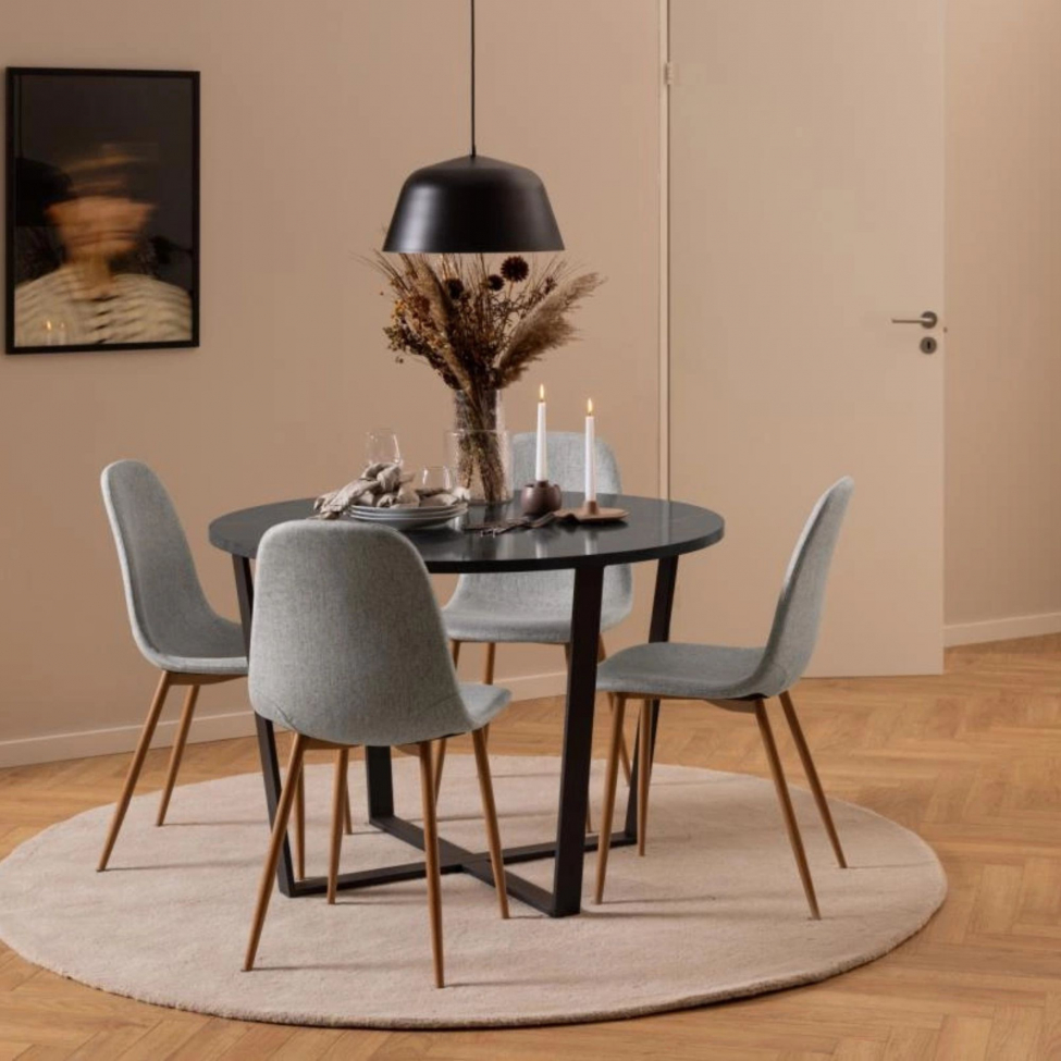 Tuoli 'Gal' - Harmaa/Luonnonv&auml;rinen