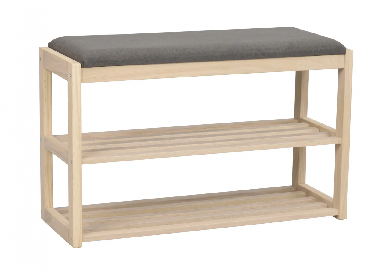 Kenkäteline 'Confetti' - Valkopigmentoitu/Tummanharmaa