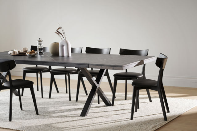 Lisälevy 'Brooklyn' 50x95cm - Tummanruskea