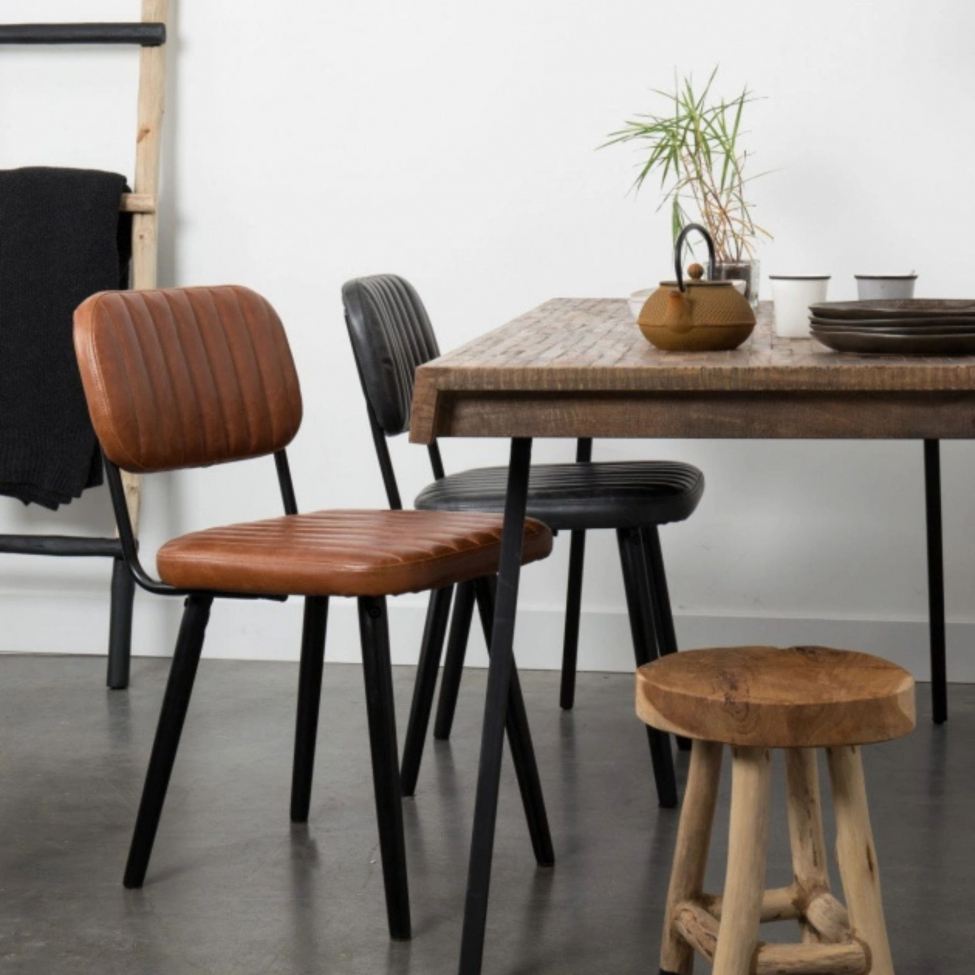 Tuoli 'Jake' - Vintage/Ruskea