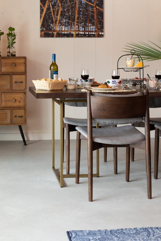 Tuoli 'Torrance' - Beige/Brun