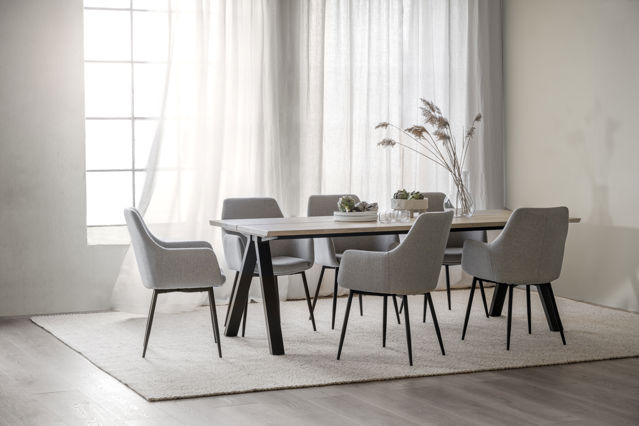 Käsinojatuoli 'Reily' - Beige