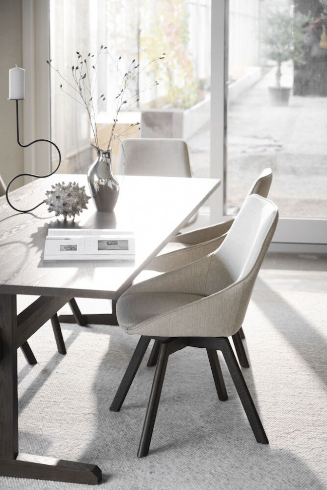 Tuoli 'Alison' - Ruskea/Beige